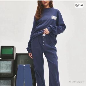 Parke Ribbed Cotton Boxer Pant BRAND NEW